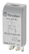 Plug-in-modul med lysdiod 1 st Finder 99.02.0.060.59 N/A Passar modell: Finder 96.04, Finder 96.02