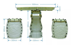 ABS plastic molds for concrete, Table and stool / chair, Mold DIY Cement Accessories Mould Handmade Garden