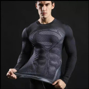 Size: Large, 2022 NYTT, Riktigt häftiga långärmade Superheroes tröjor, åtsitande material/design