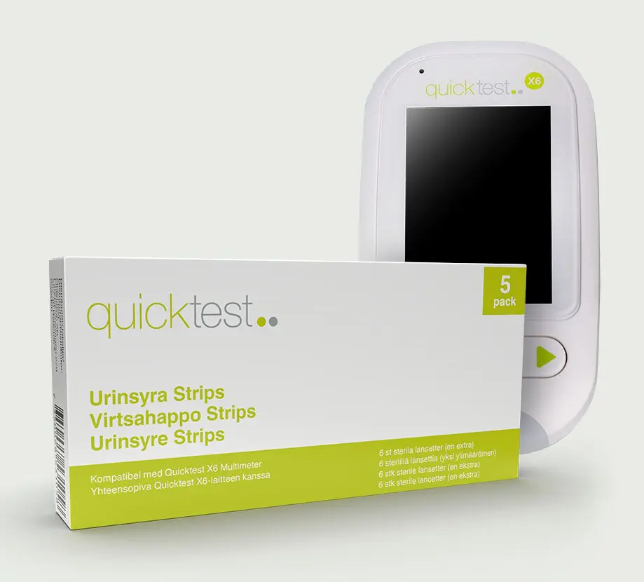 Urinsyratest 5-pack