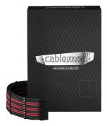  CableMod PRO ModMesh C-Series AXi/HXi/RM Cable Kit - Black/Blood Red