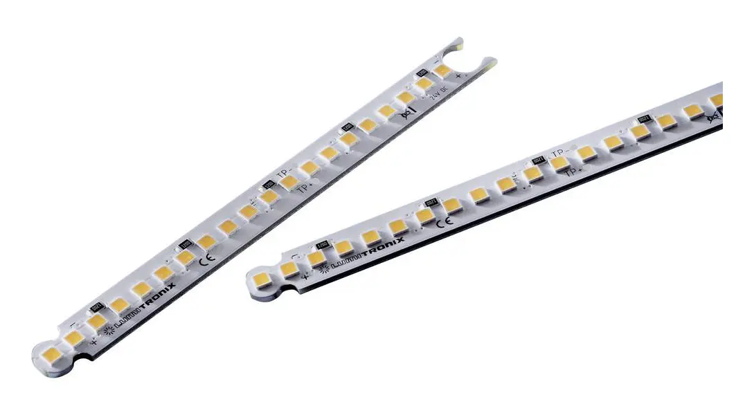 Lumitronix Platt-LED Varmvit (L x B x H) 104 x 10 x 2.33 mm
