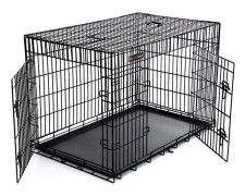 Birgite Hundbur Vikbar Metal Liten