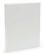 Presentationsringpärm plastpetter, 40 mm, vit