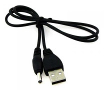 ALLNET USB_DC_5.5MM_1M, Gitarr, Universal, Svart, 1 m, 100 g