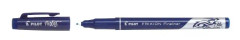 Fineliner, Pilot FriXion, 1,3 mm, blå