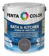 Pentacolor Paint Bath & Kitchen Fiery Red Colour 2