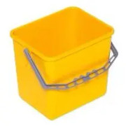 Hink 6 ltr Square Yellow,1 st