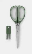 Brabantia Tasty+, Örtsax, Grön, Rostfritt stål, Plast, Gummi, 225 mm, 80 mm