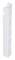 Element_Syst Hang Track Wall Upright 1200 White