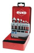 RUKO 102152 Kondiskärningssats 6 delar 6,3 mm, 8,3 mm, 10,4 mm, 12,4 mm, 16,5 mm, 20,5 mm HSS 1 sats