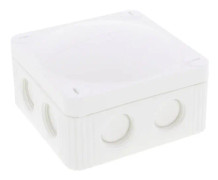 Wiska COMBI 308/5/W Avgreningsbox (L x B x H) 85 x 85 x 51 mm Cremevit IP66/IP67 1 st