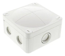 Wiska COMBI 407/5 Avgreningsbox (L x B x H) 95 x 95 x 60 mm Grå-vit (RAL 7035) IP66/IP67 1 st