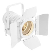 Cameo TS 40 WW Teaterlampa 40 W Steglös zoom, inkl. färgfilter, inkl. stroboskop Vit