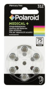 Polaroid 1x6 Zinc Air 312 Hearing Aid Batteries