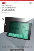 3M sekretessfilter till Apple iPad Air 1/2/Pro 9.7 – liggande - Skärmsekretessfilter (liggande) för surfplatta - svart