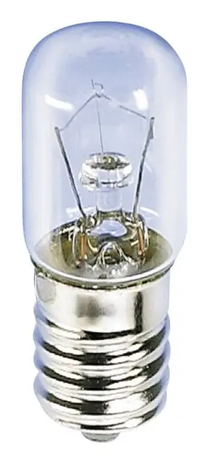 Barthelme 00100413 Lille rørlampe 60 V 10 W E14 Klar 1 stk