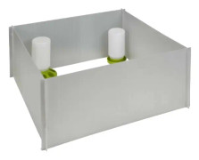 Poultry chick brooding pen plastic