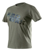 Neo T-shirt (CAMO olivfärgad arbets T-shirt, storlek M)