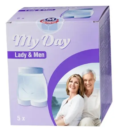 MY DAY malla sujeciA3n unisex talla M 5 uds