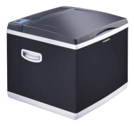 Dometic CoolFun CK 40D HYBRID - Portabel kyl/frys - bärbar - bärbar - bredd: 52 cm - djup: 51 cm - höjd: 45 cm - 38 liter - svart/silver