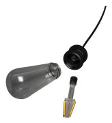 Ljusslinga10m 10xLed Amber Utbytbar LED IP44