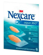 Nexcare Aqua 360 Assorted 6 kuddar