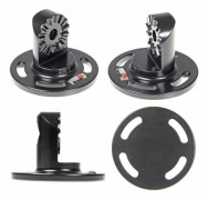 Brodit Pedestal Mount - Parts, Golvplatta, Svart, Metall, 6,4 cm