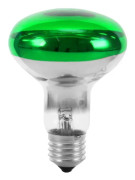 Eurolite 9210410U Halogenlampa E27 Reflektor 60 W Grön (Ø x L) 80 mm x 110 mm 1 st