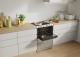 Candy TRIO TRIOVXNT/1 - Spis - fristående - bredd: 60 cm - djup: 60 cm - höjd: 86.5 cm - delicate silver med diskmaskin