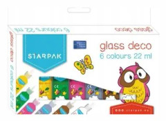 Starpak Stained glass paints 6x22ml