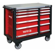 Yato YT-09003, Stål, Svart, Röd, 600 kg, 25 kg, 35 kg, 16 cm