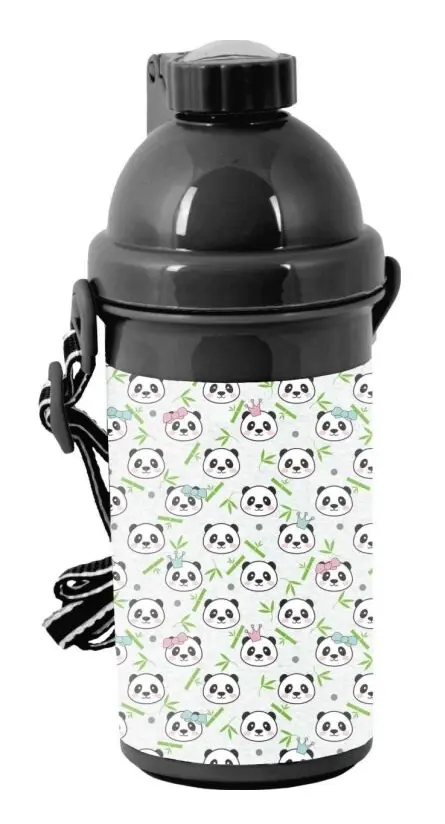 Paso Paso Water bottle on a string Panda