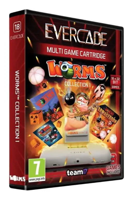 Evercade Worms Collection 1 - Evercade Cartridge N°18
