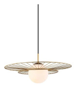 Italux Alison modern svart taklampa (MDM-4001/1 GD)