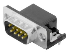 Weidmüller D-SUB M6.3 T09HU 3.2B2 TY BK 2626680000 D-SUB kontakt 90° Antal stift: 9 Lödning 90 st