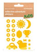 Bookman Reflective Stickers for Kids