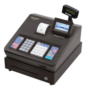 Sharp XE-A207 - Kassaregister - 2000 PLU:er - svart