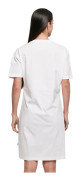 Build Your Brand Kvinnor/Damer Organic Split Hem Oversized T-Shirt klänning