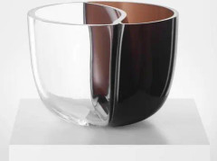 Skål duo Brown/Clear - Kosta Boda
