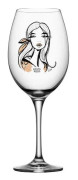 Kosta Boda All About You Vinglas/Miss Him Blå 2-Pack