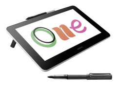 Wacom Wacom One + Lamy AL-star black EMR Stylus Stift USB Kreativ-stift-display EEK: D (A - G) Sort