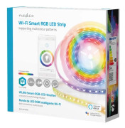 Nedis - Ljusslinga - LED - 24 W - klass F - RGB-lampa - 5 m