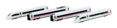 KATO by Lemke K10952 N BR 412/ICE4 4-DELARS Klimatskydd, grundset för DB AG