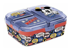 Burk med fack Mickey Mouse 50199