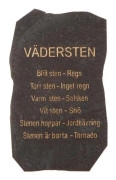 Vädersten