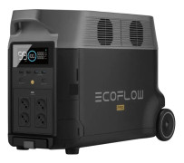EcoFlow Delta Pro - Bärbar kraftstation - AC 220-240 V - litium järn fosfat - 3600 Wh - Wi-Fi, Bluetooth - utgångskontakter: 14