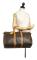 Pre-owned Louis Vuitton Monogram Keepall 45 Brown