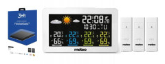 Sätt väderstation Meteo SP92 + 3MK Flexiblass Hybrid Glass för Weather Station Meteo SP92