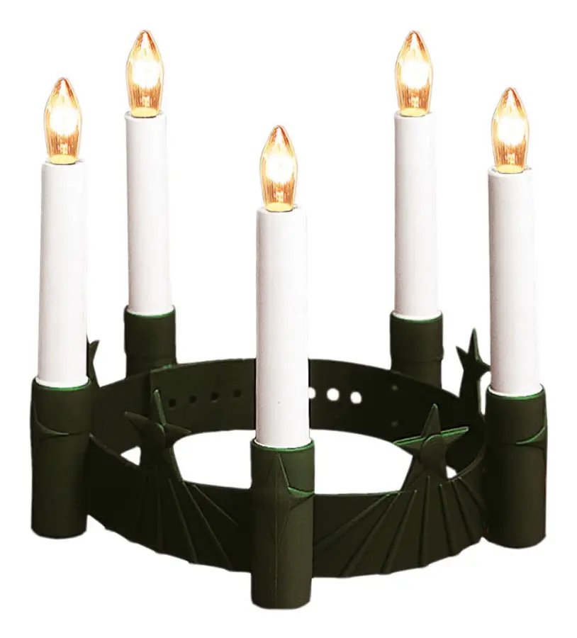Luciakrona 5 ljus